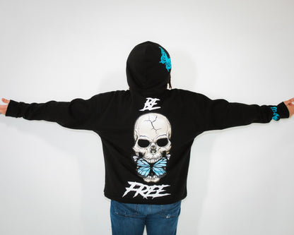 Butterfly Hoodie (Turquoise)